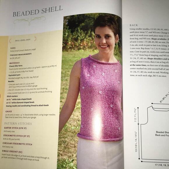 Classic Elite Knits 100 Gorgeous Knitting Patterns with Classic Elite Yarns - Picture 3 of 10